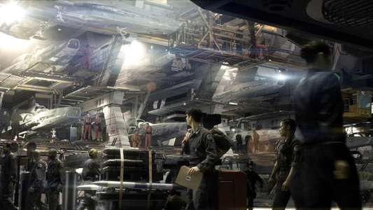 Battlestar Galactica: Blood & Chrome - Backdrop