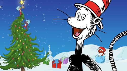 The Cat in the Hat Knows a Lot About Christmas! - Backdrop
