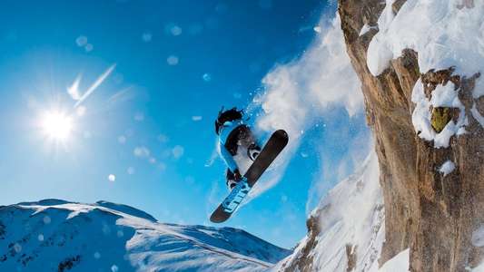 Warren Miller's Dynasty - Backdrop