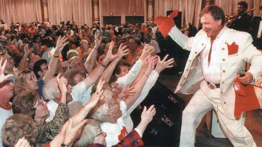 The Man Who Would Be Polka King - Backdrop