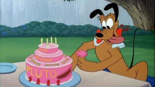 Pluto's Party - Backdrop