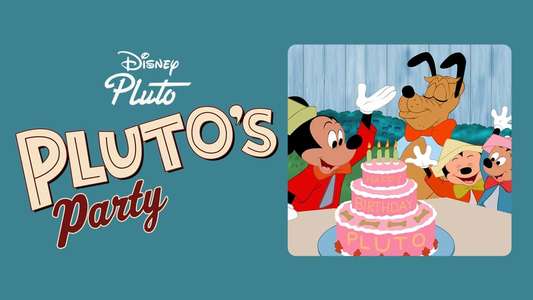 Pluto's Party - Backdrop