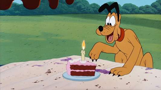 Pluto's Party - Backdrop