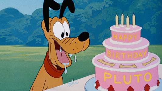 Pluto's Party - Backdrop