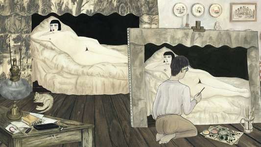 Kiki of Montparnasse - Backdrop