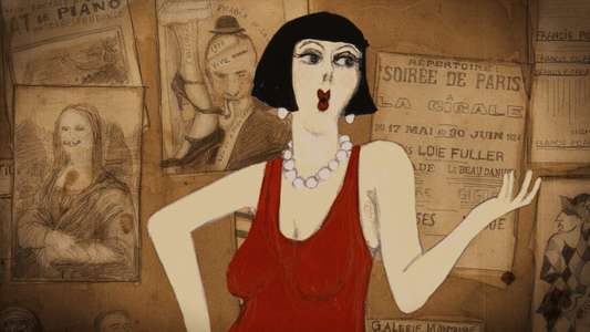 Kiki of Montparnasse - Backdrop