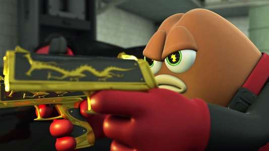 Killer Bean Forever - Backdrop