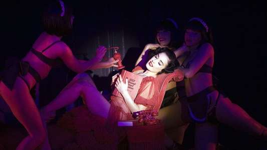 Crazy Horse  Paris with Dita Von Teese - Backdrop