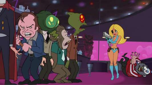 The Haunted World of El Superbeasto - Backdrop