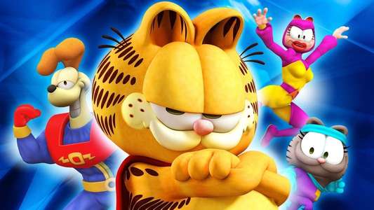 Garfield's Pet Force - Backdrop