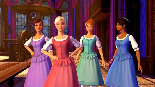 Barbie and the Three Musketeers - Backdrop