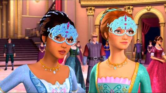 Barbie and the Three Musketeers - Backdrop