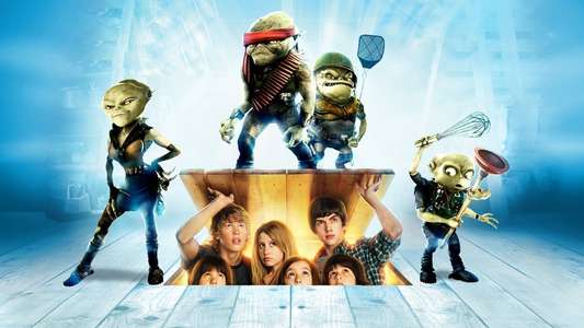 Aliens in the Attic - Backdrops
