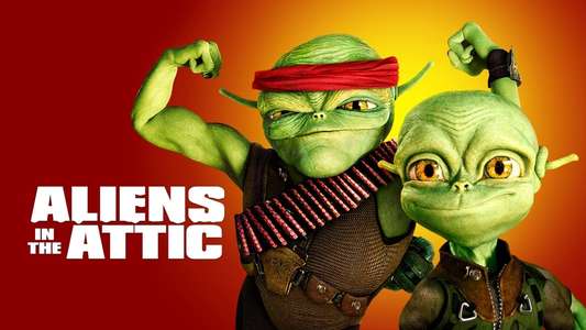 Aliens in the Attic - Backdrops