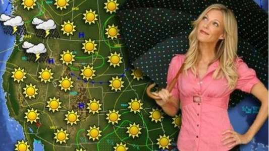 Weather Girl - Backdrop