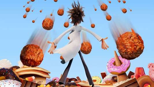 Cloudy with a Chance of Meatballs - Backdrop