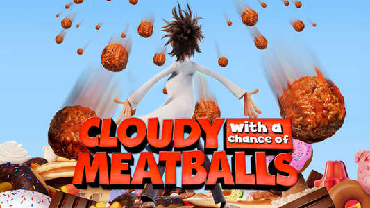 Cloudy with a Chance of Meatballs - Backdrop