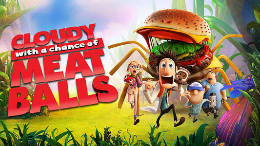 Cloudy with a Chance of Meatballs - Backdrop