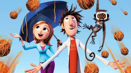Cloudy with a Chance of Meatballs - Backdrop