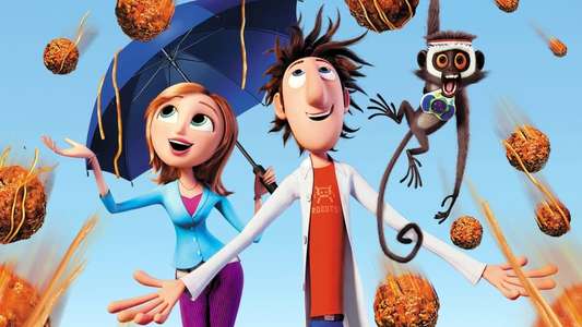 Cloudy with a Chance of Meatballs - Backdrop