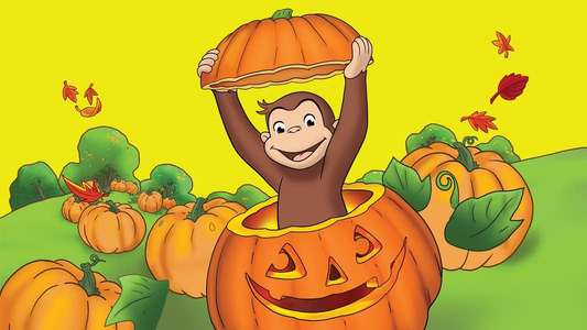 Curious George: A Halloween Boo Fest - Backdrop