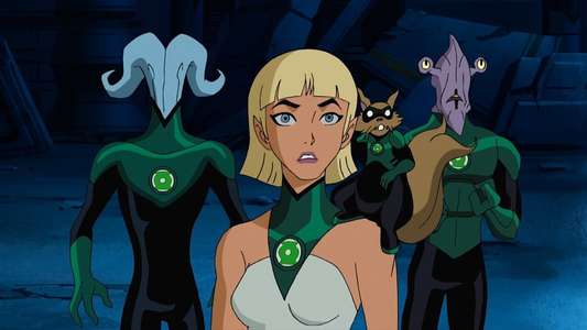 Green Lantern: First Flight - Backdrop