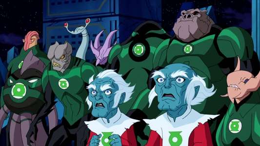 Green Lantern: First Flight - Backdrop