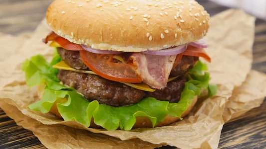 The Junk Food Experiment - Backdrop