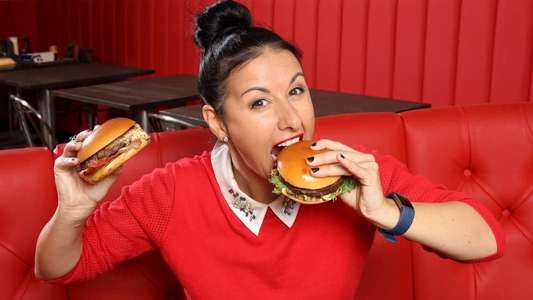 The Junk Food Experiment - Backdrop