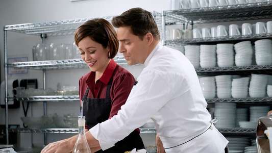 Love on the Menu - Backdrop