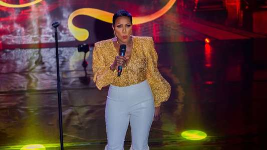 Sommore: A Queen With No Spades - Backdrop