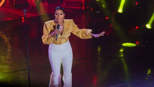 Sommore: A Queen With No Spades - Backdrop