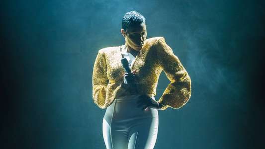 Sommore: A Queen With No Spades - Backdrop
