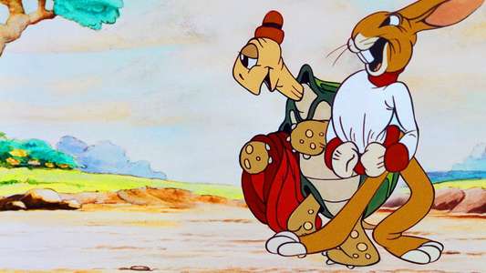 The Tortoise and the Hare - Backdrop