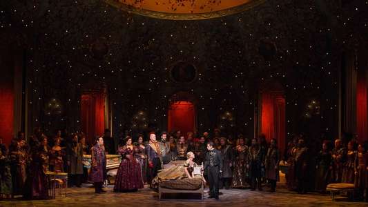 La Traviata - Met Opera Live - Backdrop