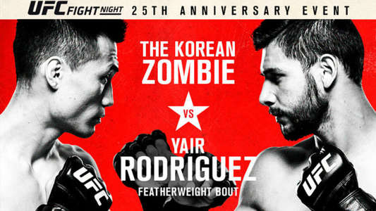 UFC Fight Night  139:  Korean Zombie vs Rodriguez - Backdrop