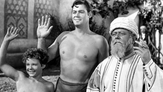 Tarzan's Desert Mystery - Backdrop