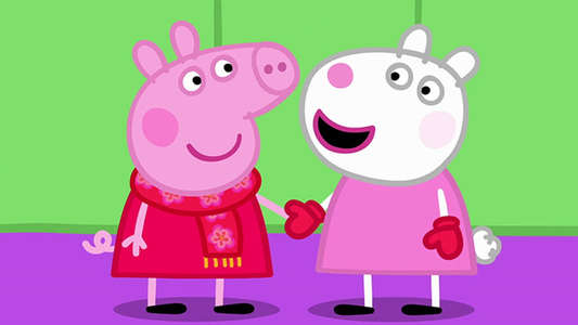 Peppa Celebrates Chinese New Year - Backdrop