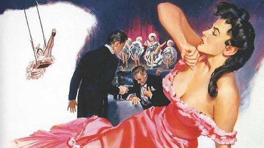 The Girl in the Red Velvet Swing - Backdrop