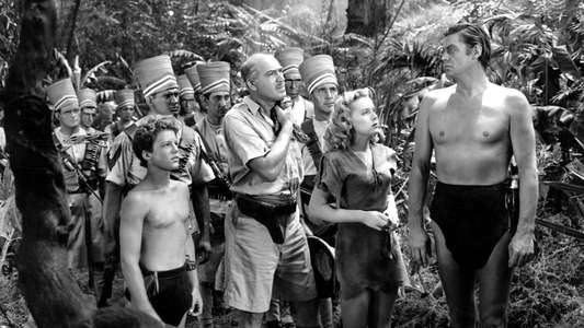 Tarzan and the Huntress - Backdrop