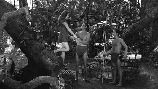 Tarzan and the Huntress - Backdrop