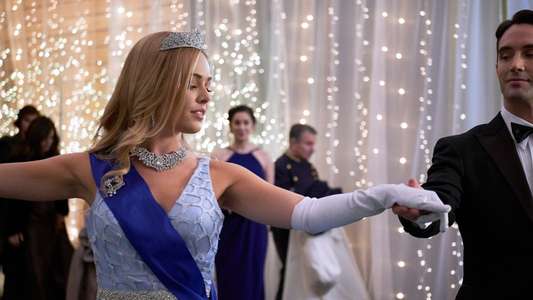 A Winter Princess - Backdrop