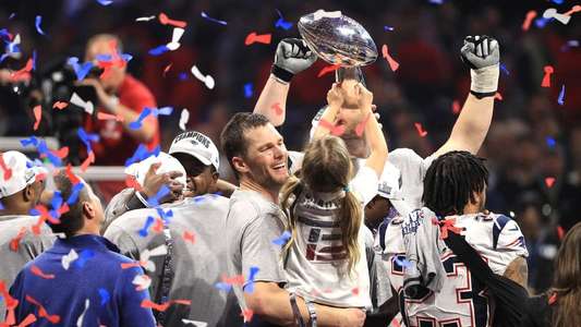 Super Bowl LIII Champions - New England Patriots - Backdrop