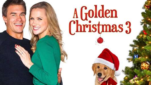 A Golden Christmas 3 - Backdrop