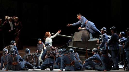 La Fille du Régiment - Met Opera Live - Backdrops
