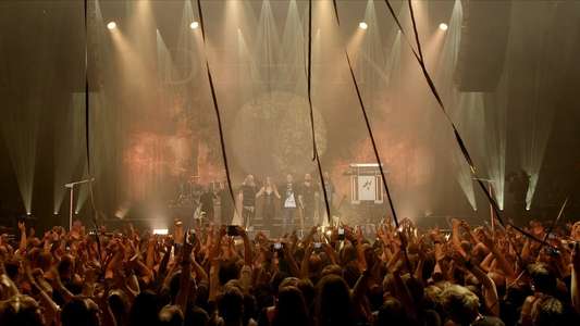 Delain - Danse Macabre live at TivoliVredenburg - Backdrop