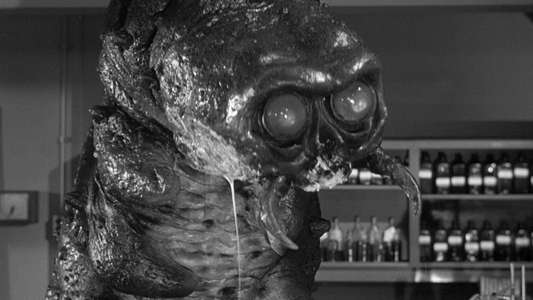 The Monster That Challenged the World - Backdrops