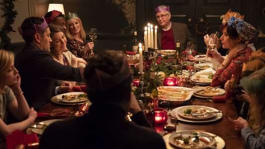 Surviving Christmas - Backdrop