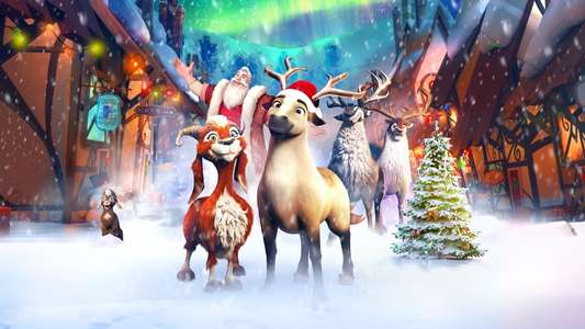 Elliot the Littlest Reindeer - Backdrop