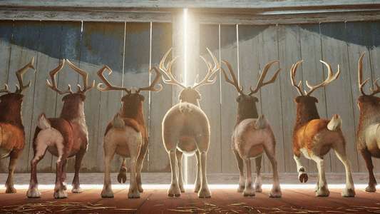 Elliot the Littlest Reindeer - Backdrop